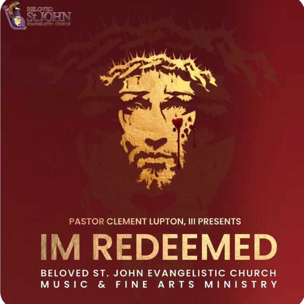 Beloved St. John I'm Redeemed Cover