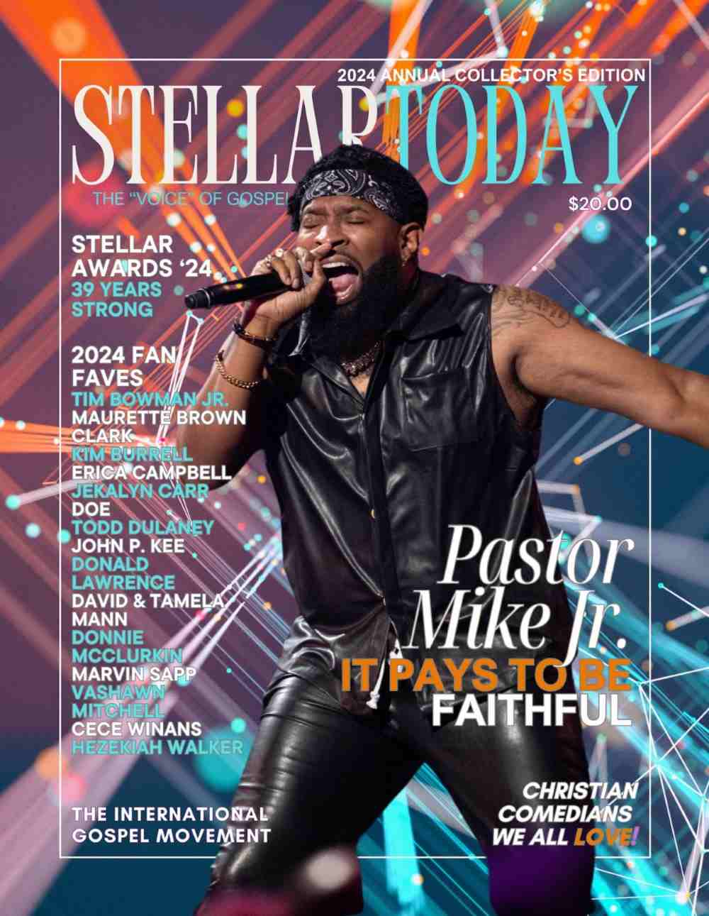 Stellar Today magazine cover sample