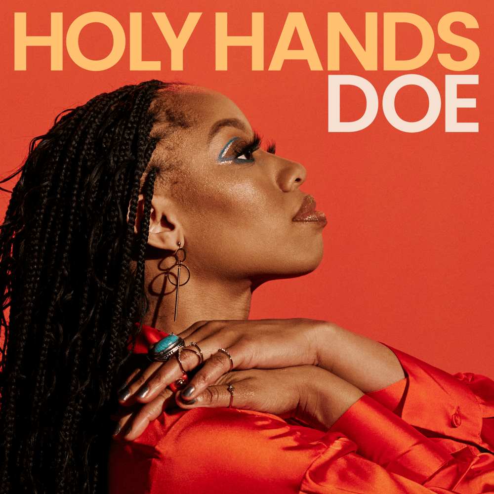 Cover of DOE single "Holy Hands"