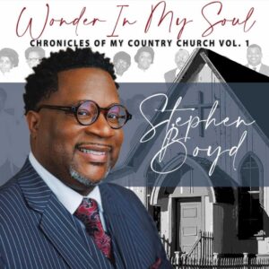 Cover to Stephen Boyd's single "Wonder In My Soul"
