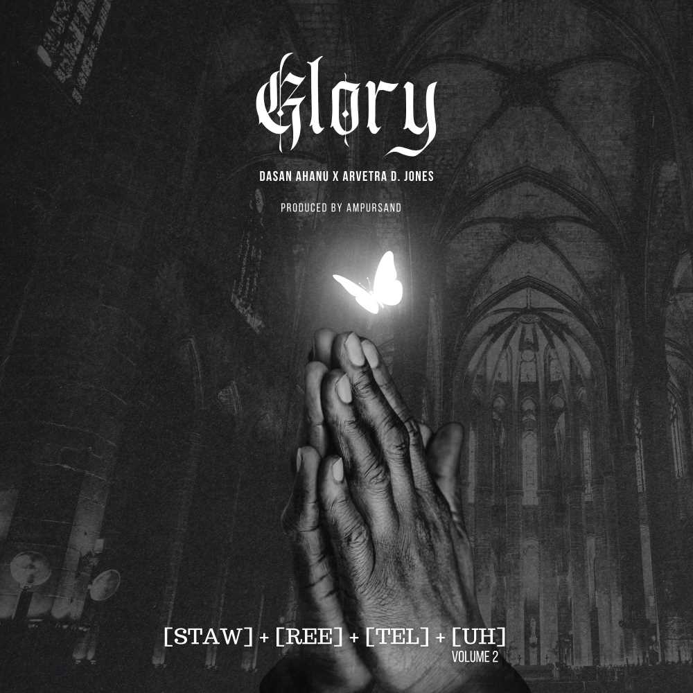 Cover art for "Glory," a single by Dasan Ahnau and Arvetra D. Jones