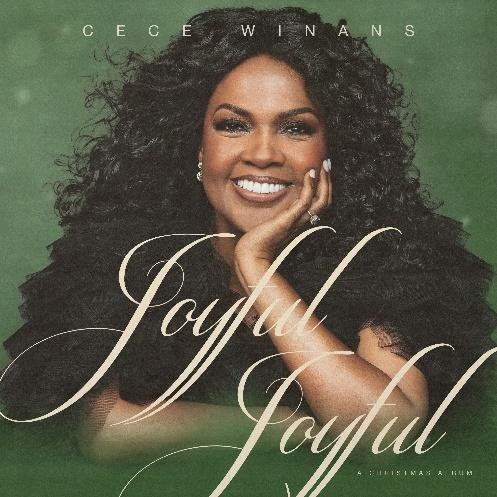 Cover image of CeCe Winans' Christmas album, "Joyful, Joyful"