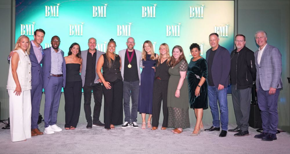 Photo from 2025 BMI Christian Music Awards