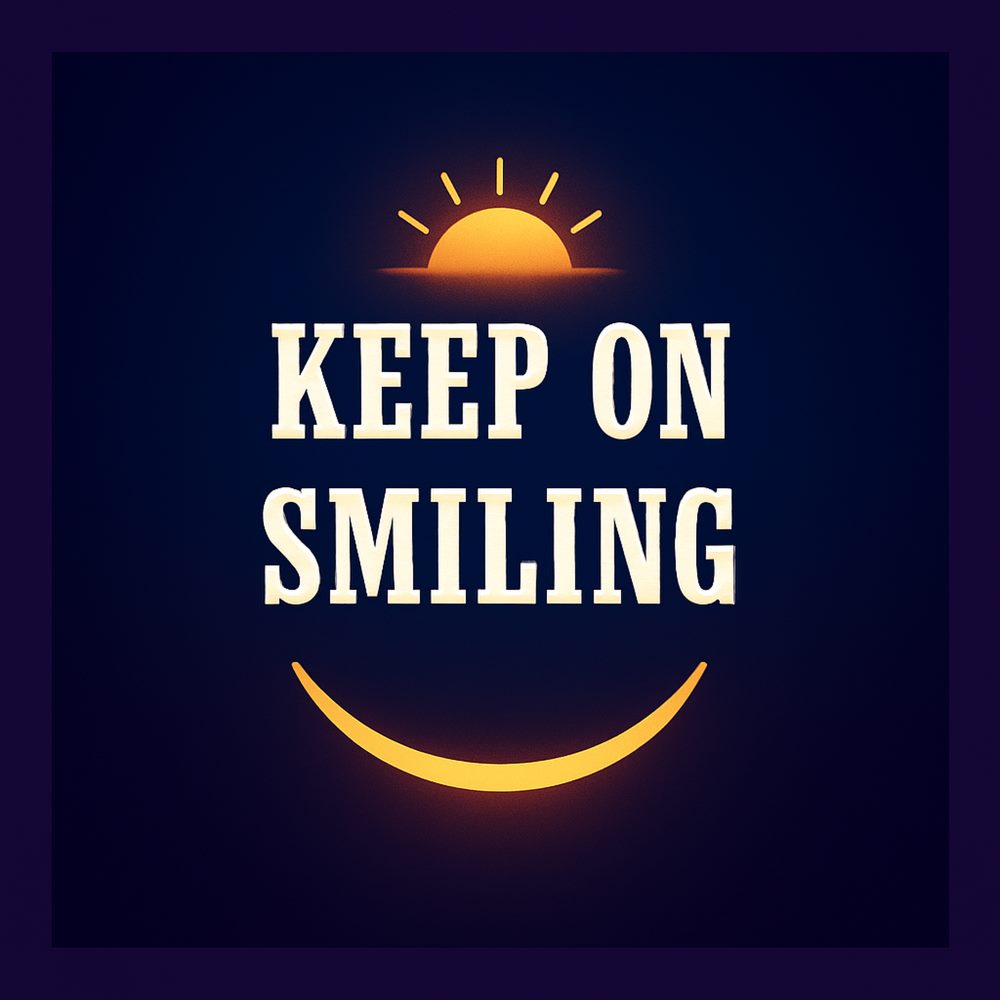 Cover art for Heroy's single, "Keep On Smiling"