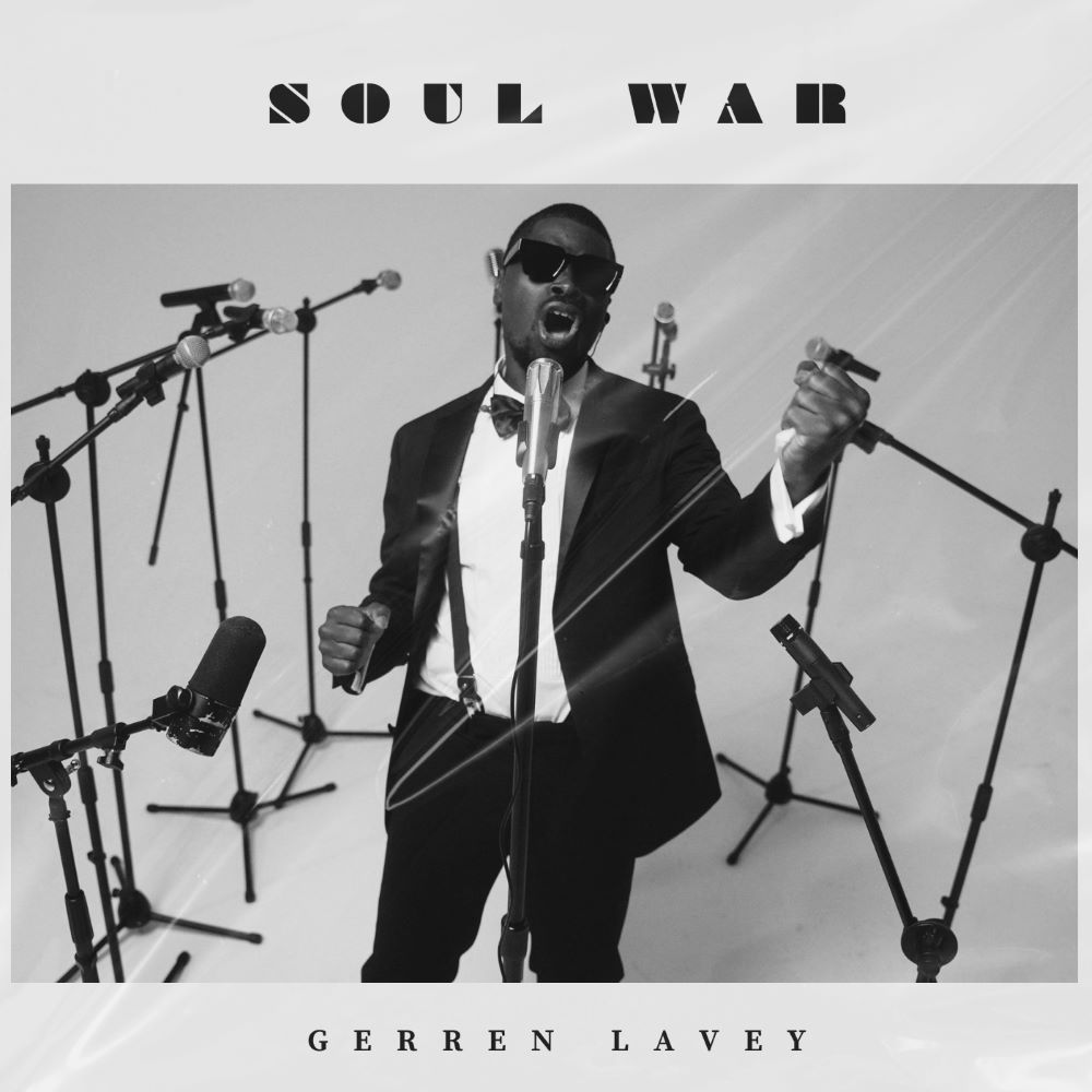 Cover art for Gerren Levey's single "Soul War"