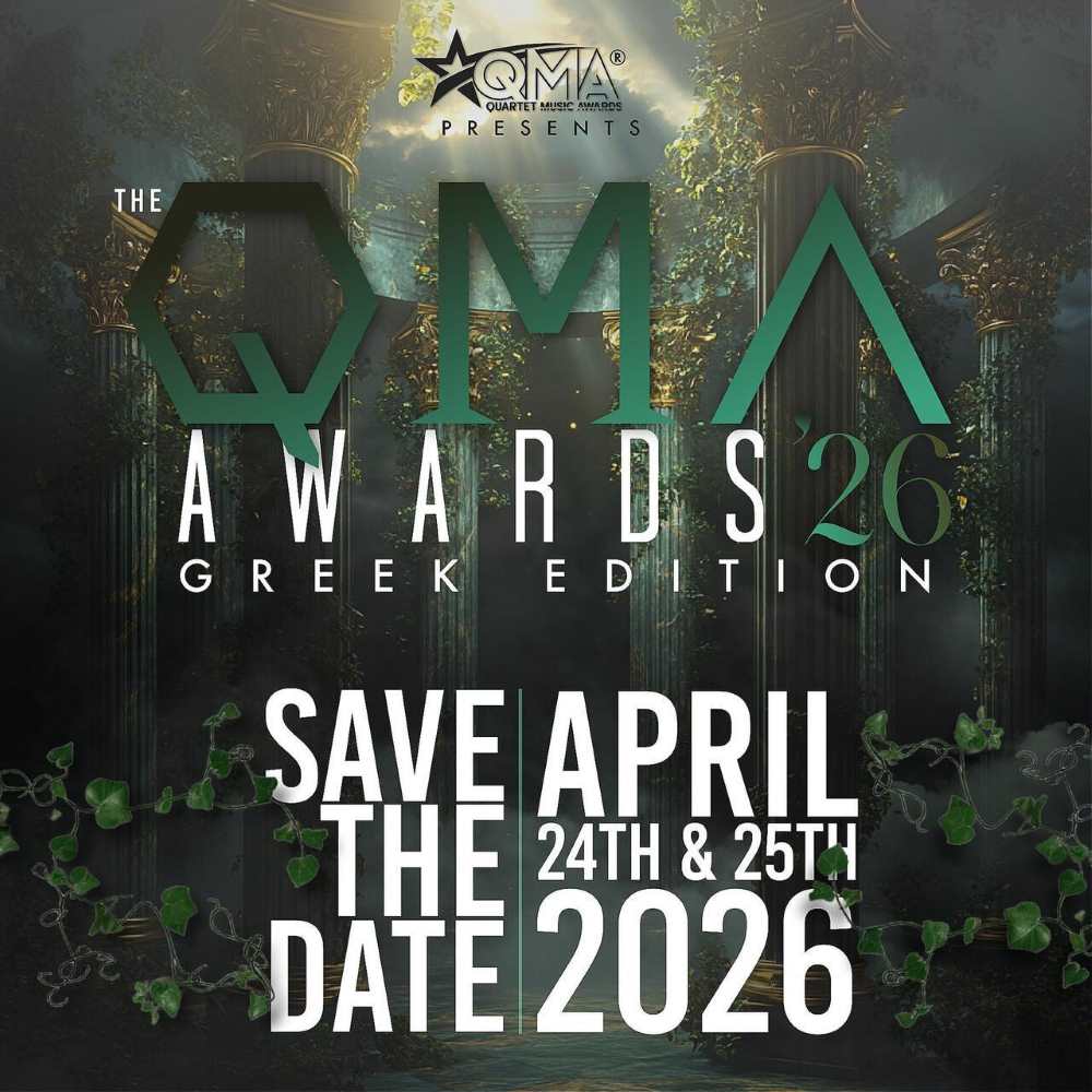 Advertisement for 2026 Quartet Music Awards ceremony
