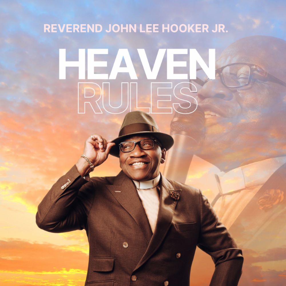 Cover art of Rev. John Lee Hooker Jr. single, "Heaven"