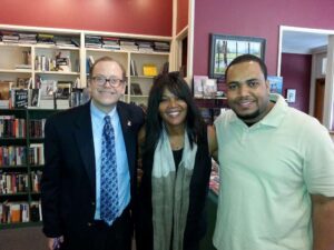 Photo of Bob Marovich, Judy Cheeks, and Joseph Middleton in Houston, TX