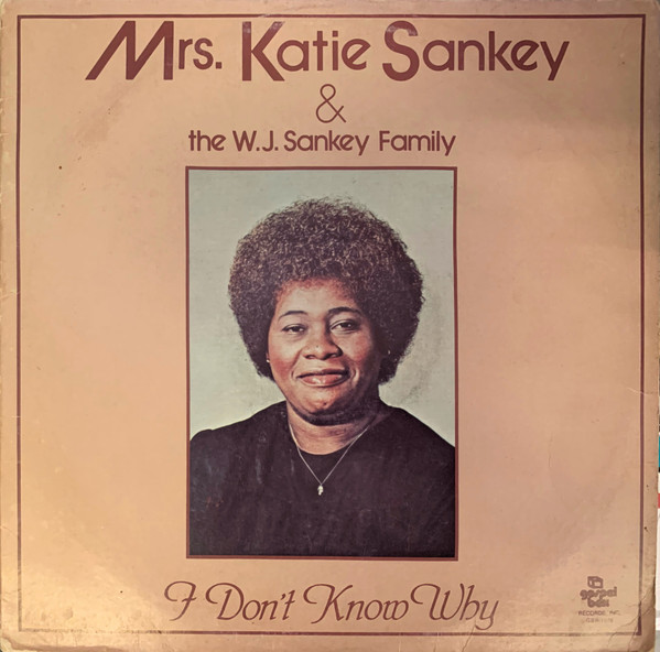 Front cover of Katie Sankey album, "I Don't Know Why"