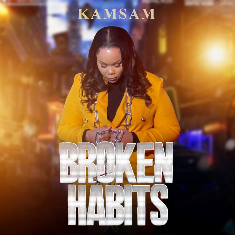 Cover art for KamSam's single "Broken Habits"