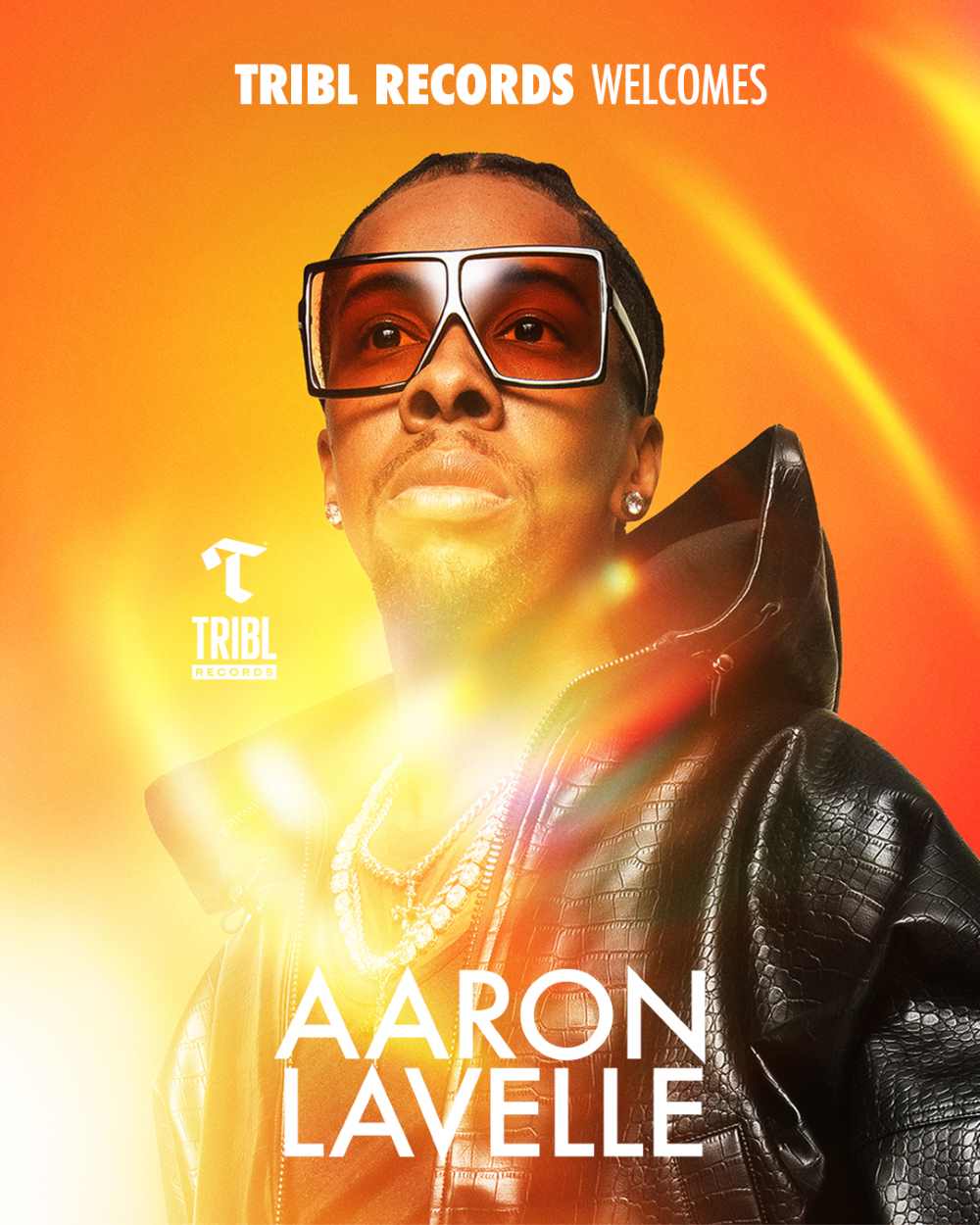 Head shot of Aaron Lavelle, Christian hip hop artist