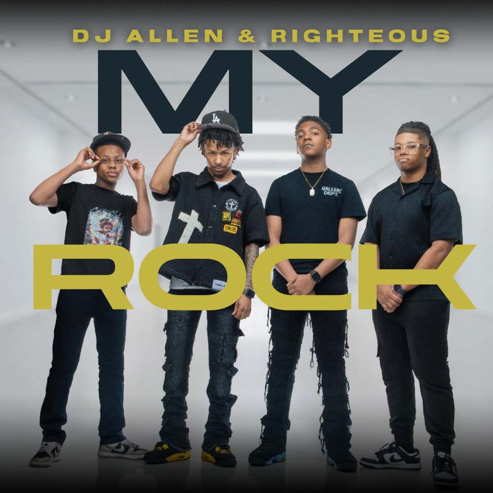Cover art for DJ Allen & Righteous single, "My Rock"