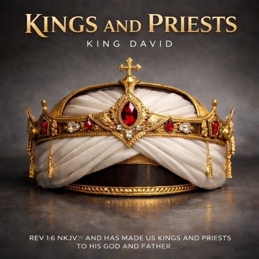 Cover art for Kvng David single, "Kings and Priests"