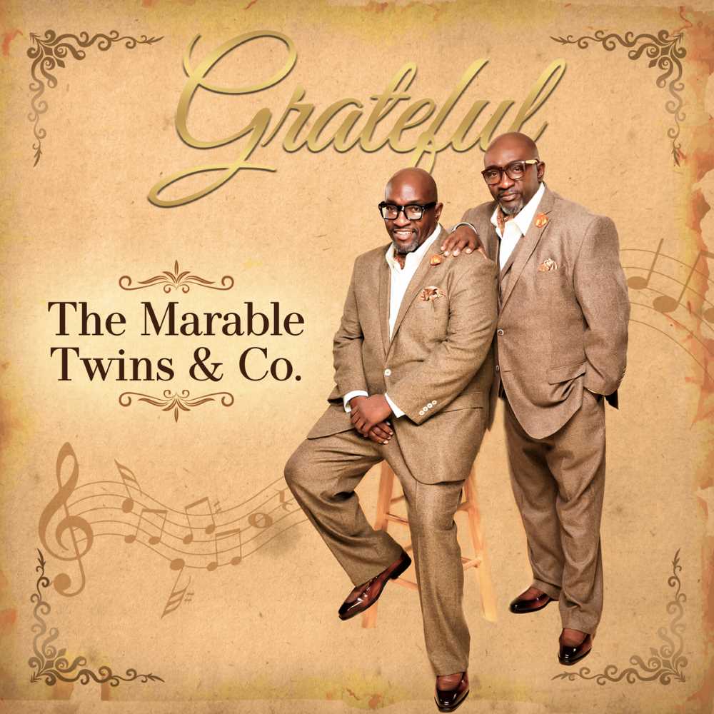 Album cover art for the Marable Twins & Company's "Grateful"