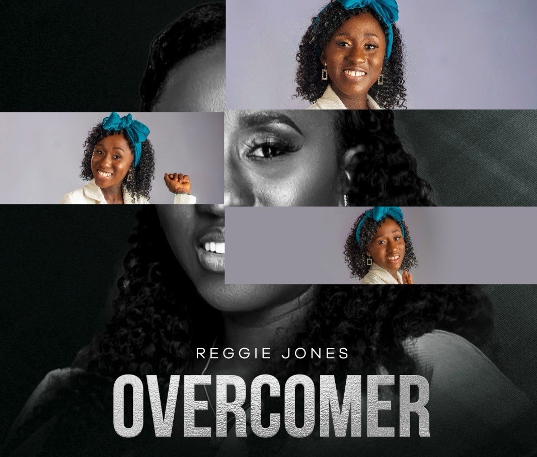 Cover art for Reggie Jones' single "Overcomer"