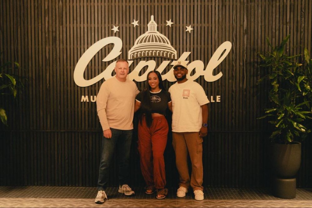 Left: Brad O’Donnell, Middle: Koryn Hawthorne, Right: Walter Thomas - at Capitol Nashville